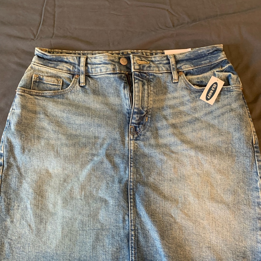 Old Navy Blue Mini Skirt